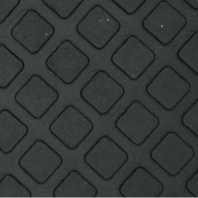 Staldmåtte af gummi til dyr